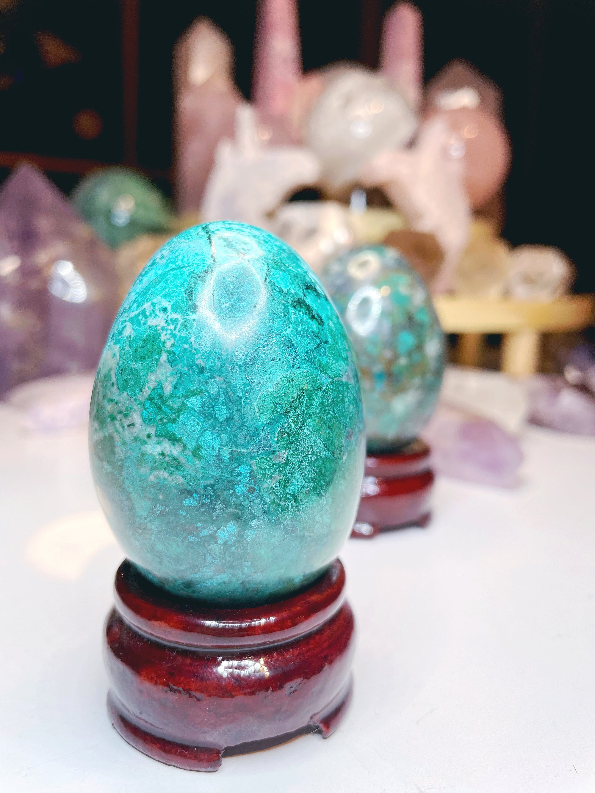 Chrysocolla Egg