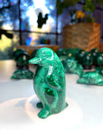 Malachite Carved Penguin