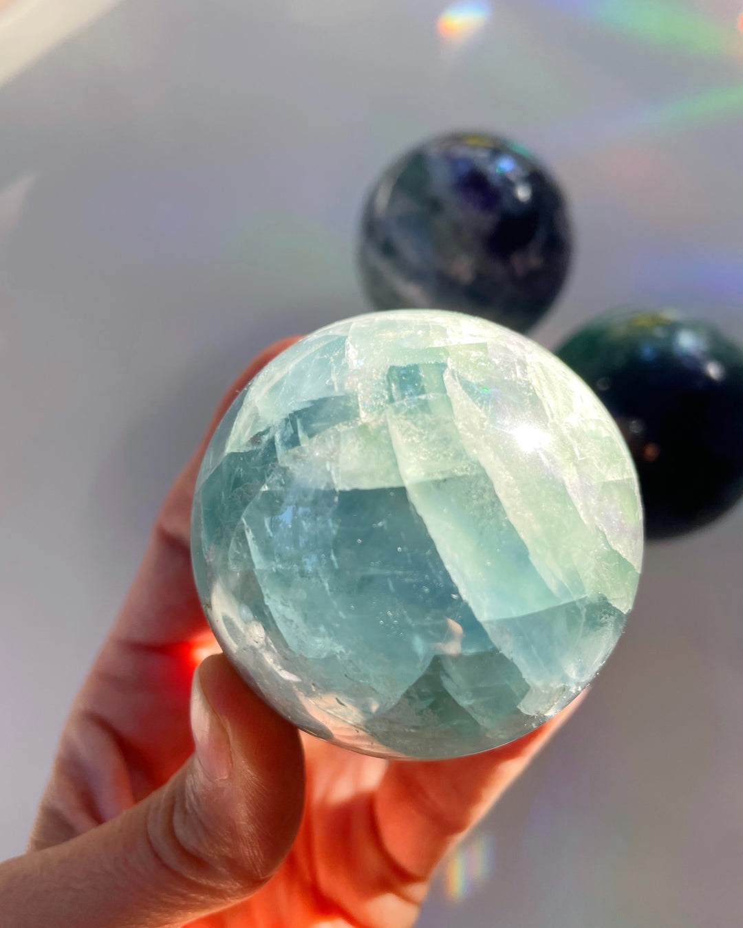 Fluorite Sphere