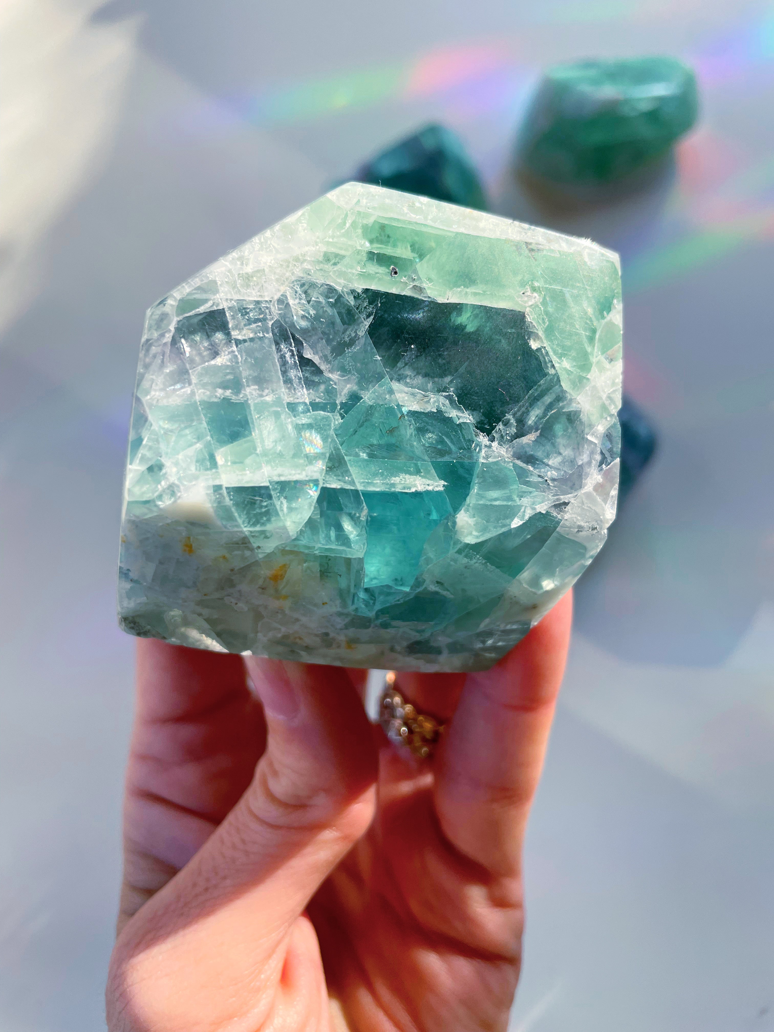 Fluorite Freeform - Baltic Mermaid