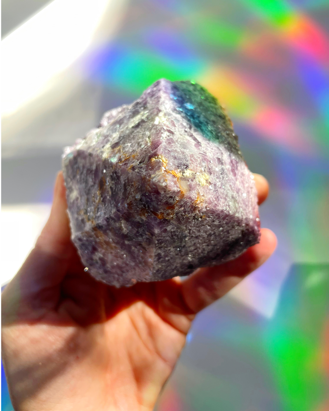 Lepidolite Semi Polished Point - Baltic Mermaid