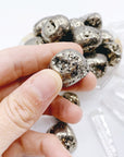 Pyrite Tumbled Stones